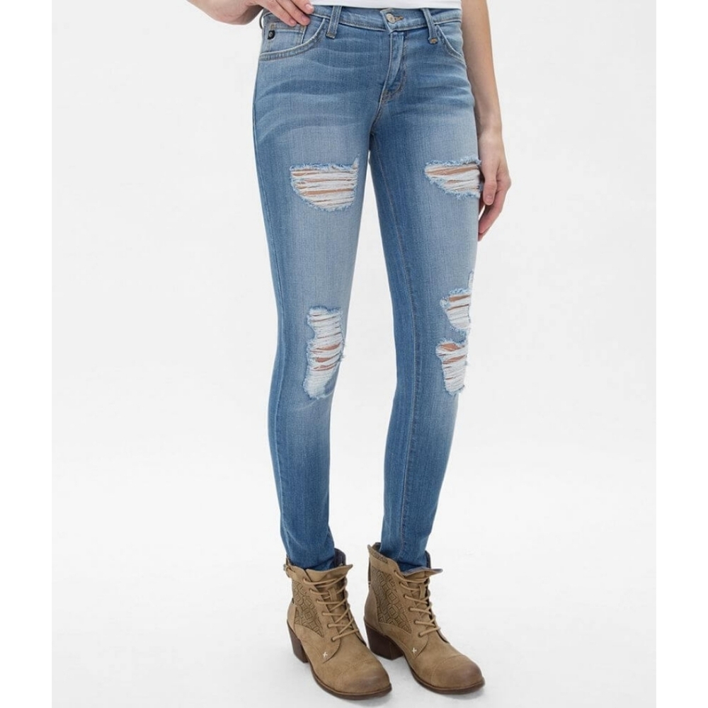 Kancan Low Rise Skinny Stretch Jean Women's 27